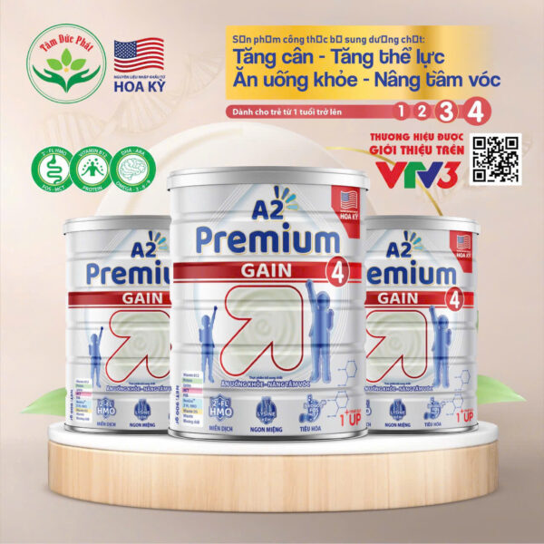 Sữa Bột A2 Premium - Gain - Hình ảnh 2
